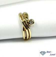 Bague En Or 585 14 Carats Avec