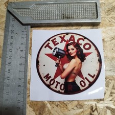 ++ stickers Pin-up Texaco