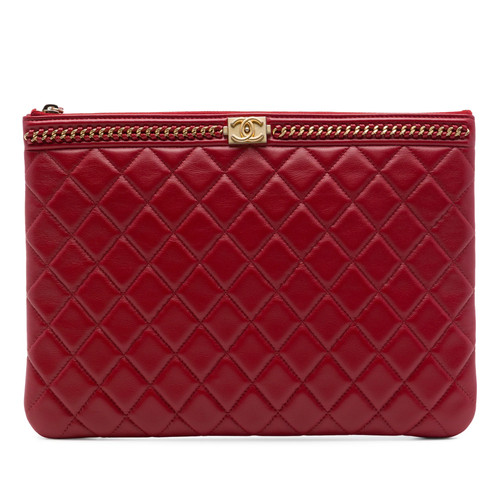 Chanel matelassé chaîne boy - chanel,