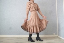 ancien ensemble jupe chemisier