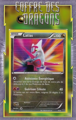 Latias holo nb00 coffre des - holo, nb00:coffre