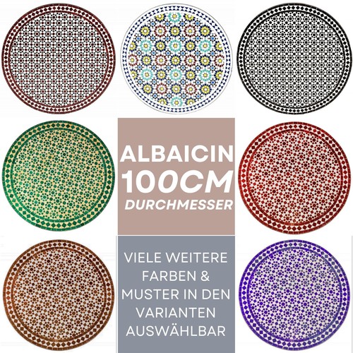 Table marocaine mosaïque - marocaine, en