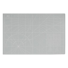 Planche Découpe Auto-Cicatrisante 45x30cm A3 Double Face Gris Couture Tissu