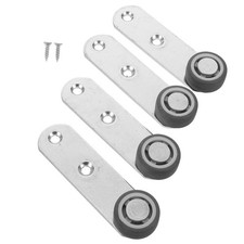  4 Pcs Roulette Porte Coulissante Poulies De Coulissantes Matériel Grange