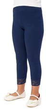 Legging ¾ Capri avec Dentelle
