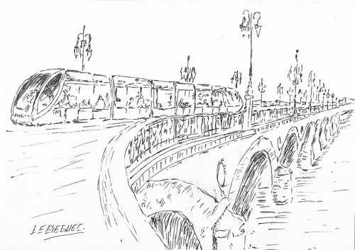 Bordeaux pont pierre - bordeaux,