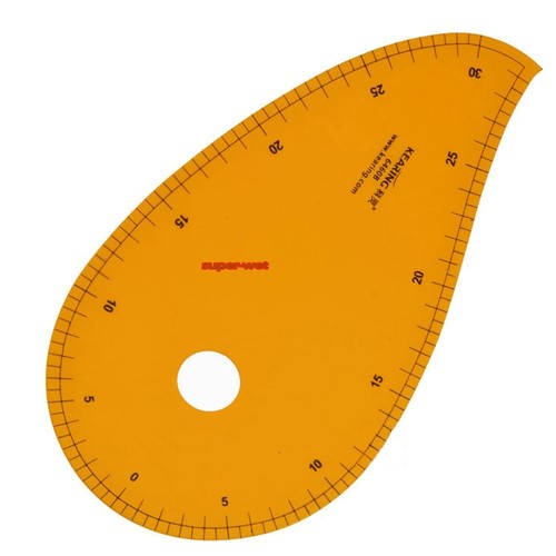Règle courbe tailleur - courbe, pattern