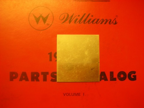 Flipper williams entrée de - williams, :