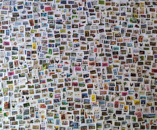 Vrac 1000 timbres differents - vrac,