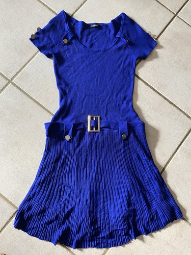 Robe bleu - robe,
