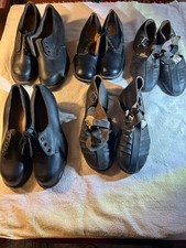 Lot Chaussures et Sandales Années 40 Anciennes pour Costumes Vintage 5 paires
