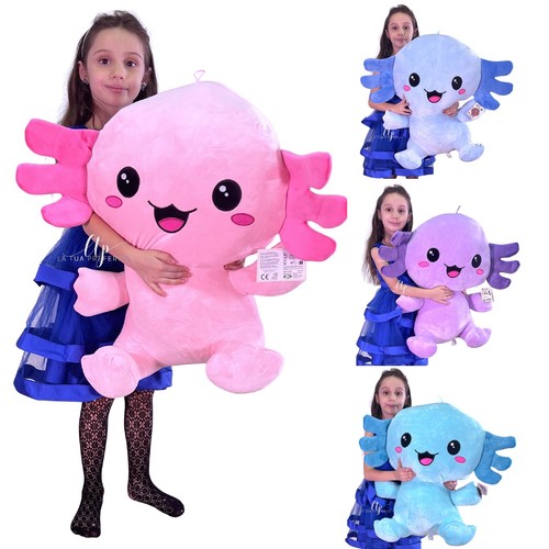 Géant peluche axolotl 60cm - peluche,