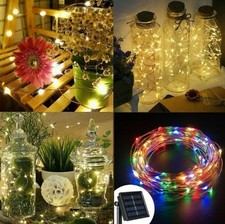 Lampe de jardin de Lumière de Chaîne de LED à solaire extérieure imperméable