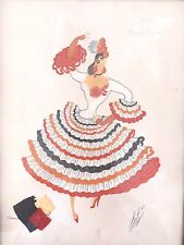 gouache originale signée