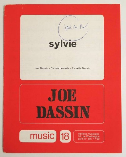 Partition vintage sheet music