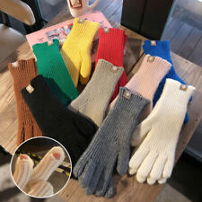 Gants Tricotés De Couleur