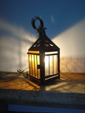 ANCIENNE LANTERNE ARTISANALE A