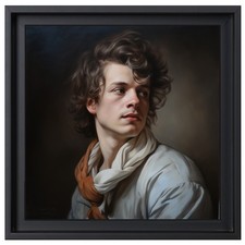 ?️ “People” – Portrait Contemporain par Tullasky – Peinture Acrylique Originale