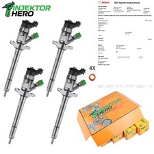 4x 0445110297 BOSCH Injecteur