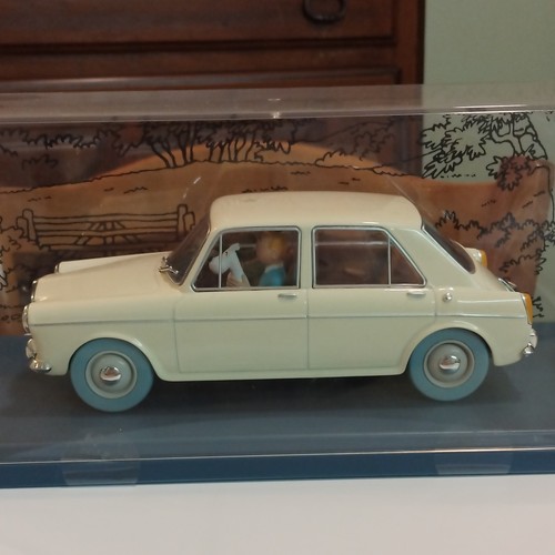 Tintin île noire voiture - l'Île,