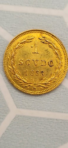 Scudo 1853r vatican - scudo,