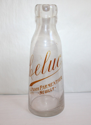 Bouteille lait verre - bouteille, de