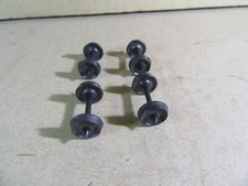 417X Vintage Kadee USA Ho 4 Essieux + 8 Roues Métal Ecartement 15 mm Gauge 1/87