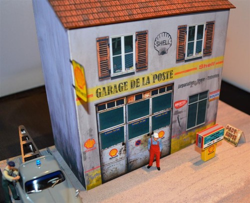 Garage poste shell - garage, de