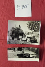 N° 20866  / FIAT   la Campagnola  / 2 photos argentiques 1960-61