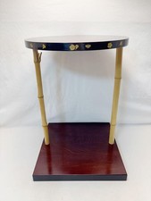 Étagère Sanyu de cérémonie du thé japonaise avec Makie en fleurs de prunier, ...