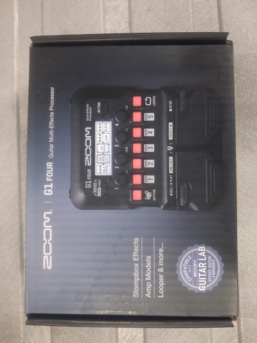 Zoom four guitar effects - zoom, g1