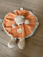 Doudou Peluche Ours Bar Bear Nicotoy Kiabi Oso Orange Bleu