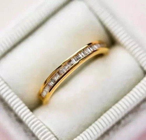 Bague bande fiançailles - bague,