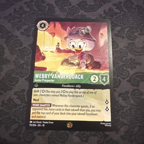 Disney lorcana webby - lorcana,