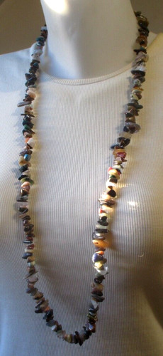 Ancien grand collier sautoir