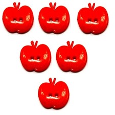 LOT 6 BOUTONS ACRYLIQUES 