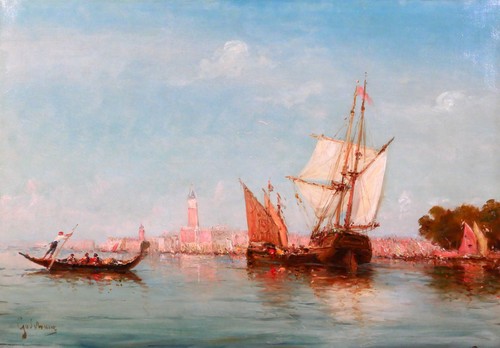 Tableau ancien emile - ancien, godchaux