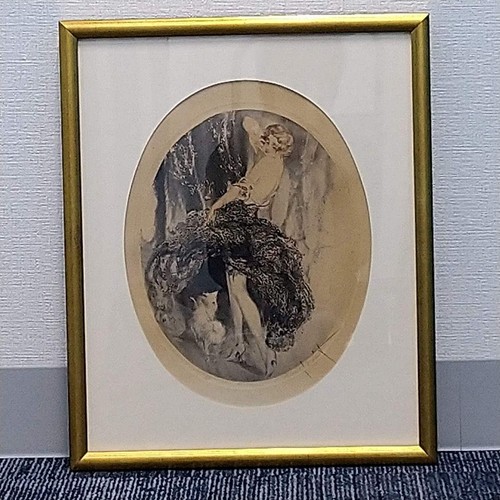 Gravure louis icart - louis,