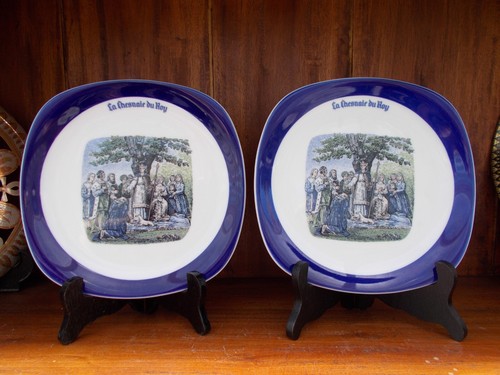 Assiettes chesnaie du - assiettes, "la