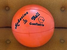Ancien Ballon Medecine Ball 1Kg  Gymnastique Fitness Yoga athlétisme Vintage