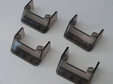 Lego 4 x trans-black windscreen 31026 31038 4860 5935 / part ref 2437