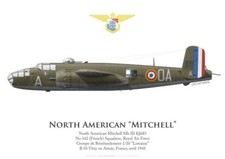 Print Mitchell Mk III (B-25)