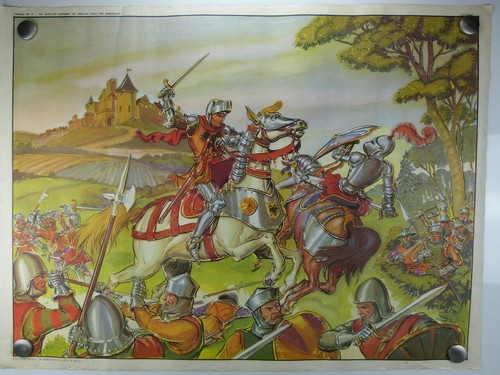 Ancienne affiche école - ancienne, d'école