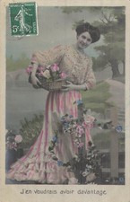 CP FEMME ELEGANTE ROBE TRAINE