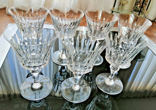 Lot sept verres eau - sept, vin