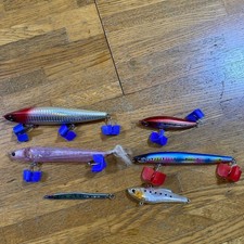 Leurres pour bar Besoin d'une réparation lot de 6 (G)