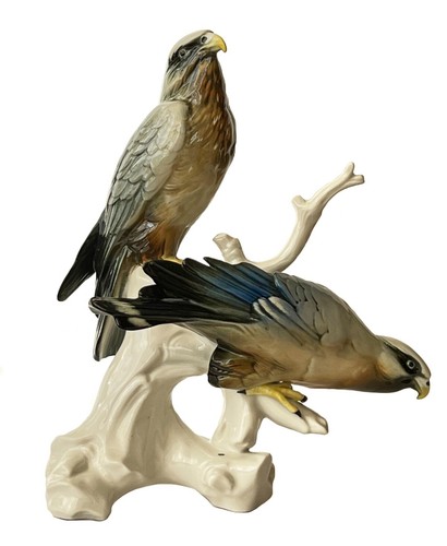 Ancienne figurine oiseau karl - figurine,
