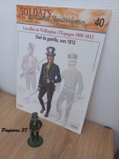 soldats de plomb 1er empire del prado - Chef de guérilla, Espagne   + fascicule