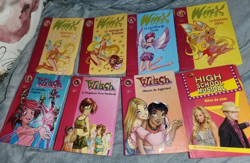 Lot livres winx - de,