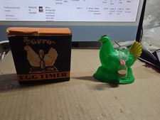 sablier ancien en plastique 